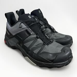 Salomon X Ultra Running Shoes Black Goretex Waterproof Hike Trail Mens 12 Gorp